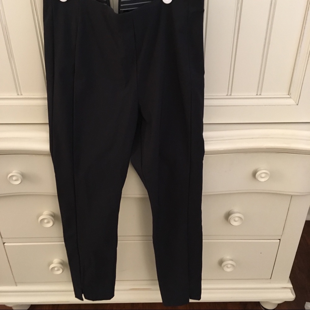 Athleta cropped navy pants